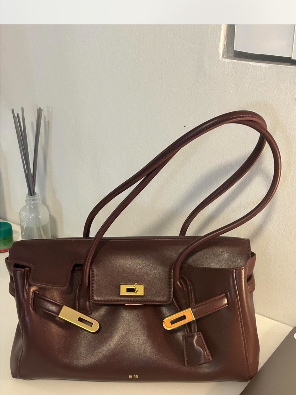 Jw Pei Burgundy Yara Shoulder Bag